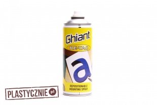 Pozycjonujący spray montażowy Re-Tac 400ml Ghiant