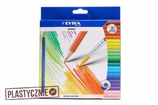 Zestaw 24 akwarelowych ołówków Lyra