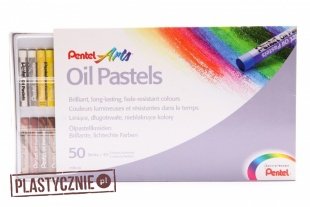 Zestaw pasteli Pentel 50 kolorów