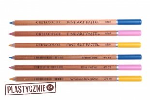 Artystyczne ołówki pastelowe Cretacolor