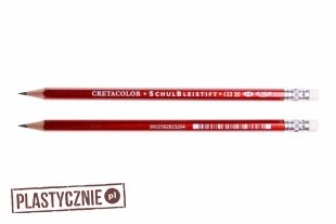 Ołówek szkolny z gumką Cretacolor
