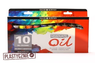 Zestaw farb olejnych Graduate Oil Daler Rowney 10x38ml