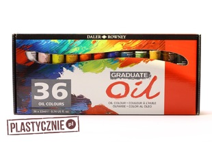 Zestaw farb olejnych Graduate Oil Daler Rowney 36x22ml