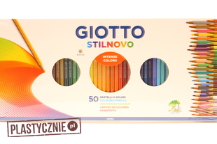 Zestaw kolorowych kredek Giotto Stilnovo 50 szt