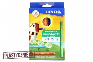 Zestaw 12 kredek Color Giants Lyra
