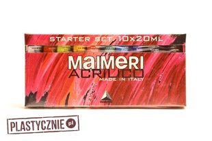 Zestaw farb Maimeri Acrilico 10x20ml