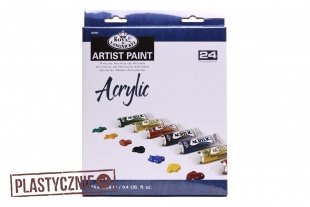 Zestaw farb akrylowych Royal Langnickel 24x12ml