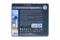 Zestaw 24 kredek woskowych Aquacolor Aquarell Lyra