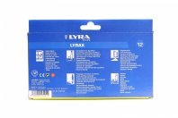 Zestaw 12 kredek woskowych Lyrax Lyra
