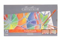 Zestaw 72 kolorów pasteli w ołówku Cretacolor