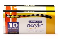 Zestaw farb akrylowych Graduate Acrylic Daler Rowney 10x38ml