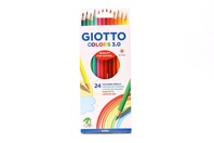 Zestaw kolorowych kredek Giotto 3.0 24 szt