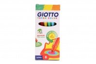 Zestaw 6 pisaków Giotto Turbo Color