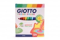 Zestaw 24 pisaków Giotto Turbo Color